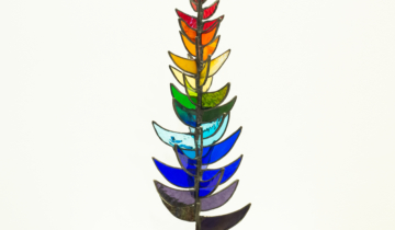 Bill Younger, rainbow glass pine tree